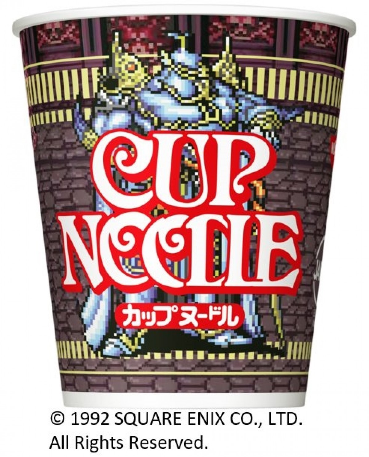 FF30周年でカップヌードルとコラボ！ 歴代のボスキャラたちがパッケージに