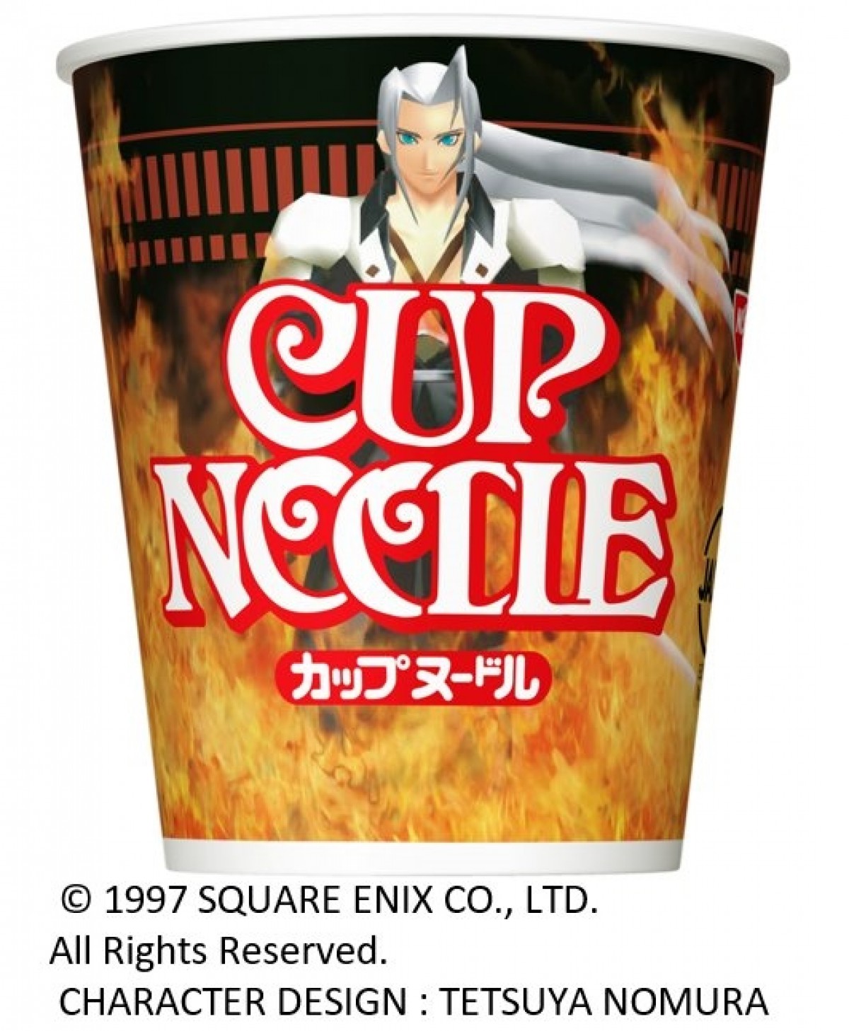 FF30周年でカップヌードルとコラボ！ 歴代のボスキャラたちがパッケージに
