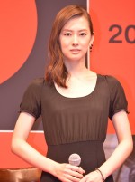 北川景子、『探偵はBARにいる3』製作発表会見 にて