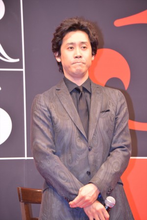 大泉洋、『探偵はBARにいる3』製作発表会見 にて