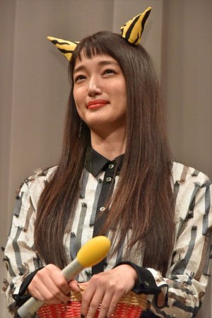 ドラマ「きみはペット」完成披露試写会に出席した、入山法子