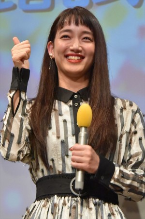 ドラマ「きみはペット」完成披露試写会に出席した、入山法子