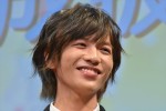 ドラマ「きみはペット」完成披露試写会に出席した、志尊淳