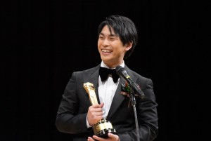 柳楽優弥「2016年 第90回キネマ旬報ベスト・テン」にて