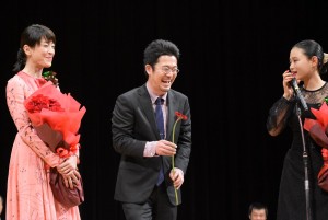 宮沢りえ、杉咲花、中野量太監督「2016年 第90回キネマ旬報ベスト・テン」にて