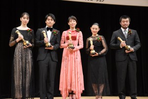 「2016年 第90回キネマ旬報ベスト・テン」表彰式にて