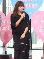 『一週間フレンズ。』のバレンタイントークイベントに出席した、川口春奈