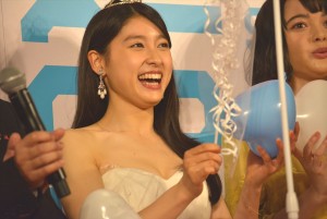 『PとJK』完成披露パーティーに出席した、土屋太鳳