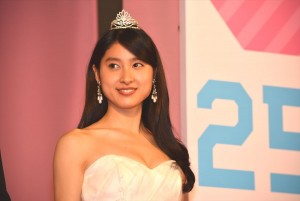 『PとJK』完成披露パーティーに出席した、土屋太鳳