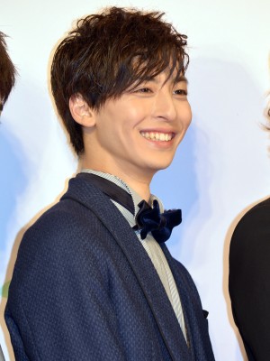 『PとJK』完成披露パーティーに出席した、高杉真宙