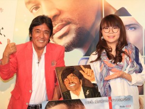 『素晴らしきかな、人生』バレンタインデー直前イベントに出席した、松崎しげる、山崎ケイ（相席スタート）