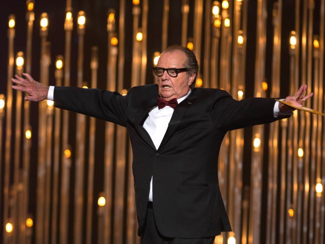 【トップパネル用】［第85回アカデミー賞］授賞式　Jack Nicholson　ジャック・ニコルソン