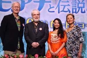 『モアナと伝説の海』監督来日イベントに出席した、ジョン・マスカー監督、ロン・クレメンツ監督  、屋比久知奈、夏木マリ