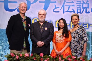 『モアナと伝説の海』監督来日イベントに出席した、ジョン・マスカー監督、ロン・クレメンツ監督  、屋比久知奈、夏木マリ