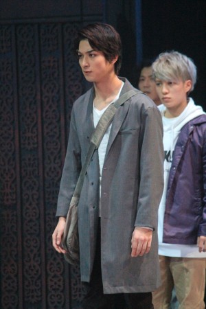 『BIOHAZARD THE Experience』公開ゲネプロ＆囲み取材に出席した、横浜流星