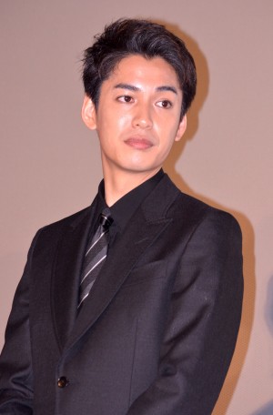 映画『サバイバルファミリー』初日舞台挨拶に登壇した大野拓朗