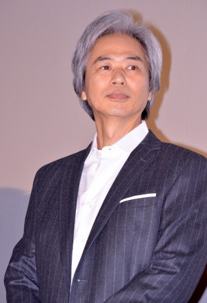 映画『サバイバルファミリー』初日舞台挨拶に登壇した時任三郎