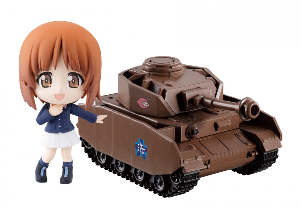 『ガルパン 劇場版』、隊長と戦車がフィギュアセットになって一番くじに登場！