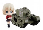 B賞 聖グロリアーナ女学院 ダージリン　ちびきゅんキャラ＆戦車セット（全1種）『一番くじプレミアム ガールズ＆パンツァー 劇場版 ～戦車道は乙女のたしなみです！～』