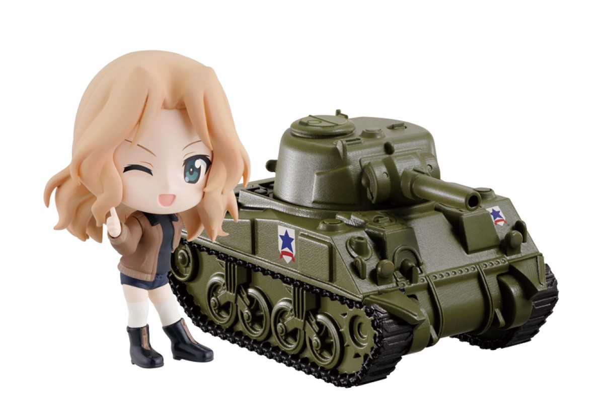 『ガルパン 劇場版』、隊長と戦車がフィギュアセットになって一番くじに登場！