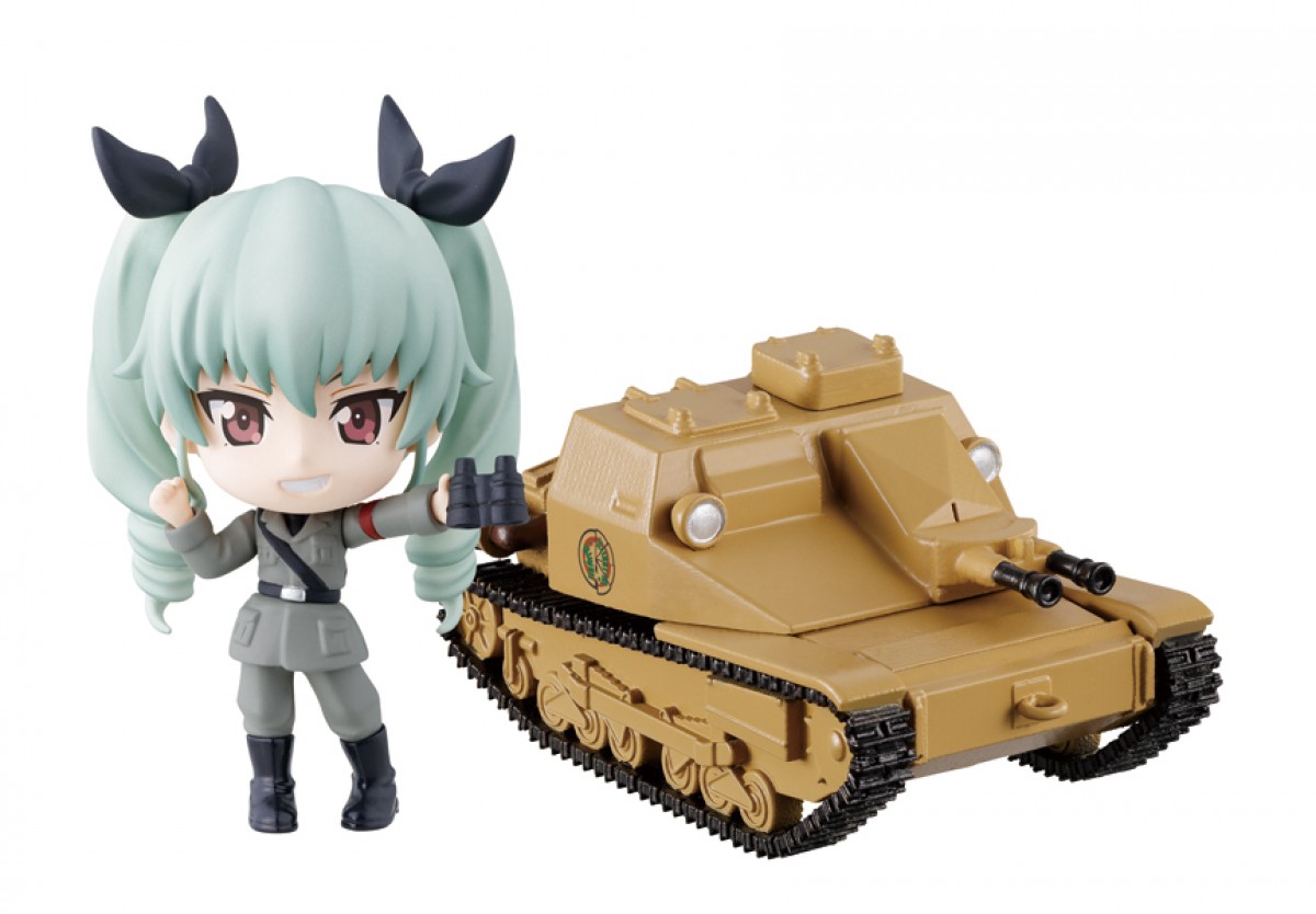 『ガルパン 劇場版』、隊長と戦車がフィギュアセットになって一番くじに登場！