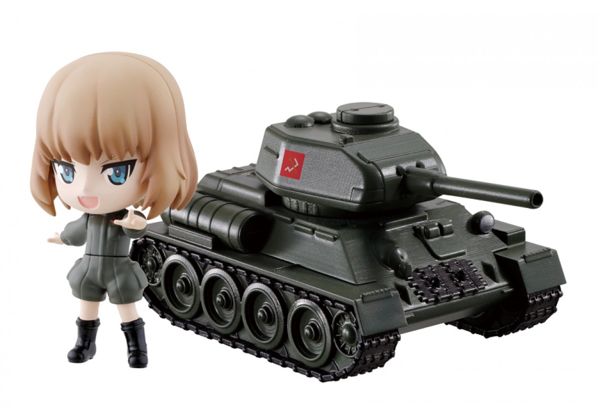 『ガルパン 劇場版』、隊長と戦車がフィギュアセットになって一番くじに登場！