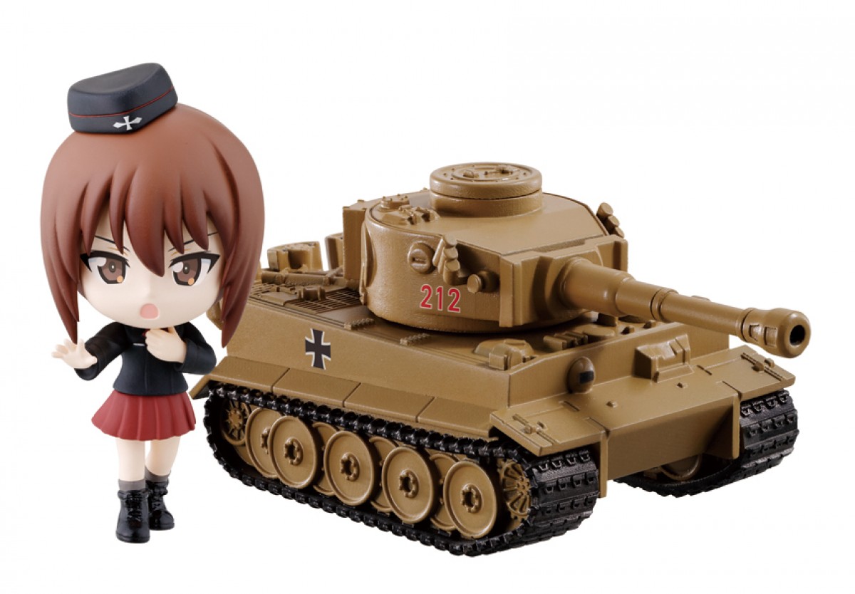 『ガルパン 劇場版』、隊長と戦車がフィギュアセットになって一番くじに登場！