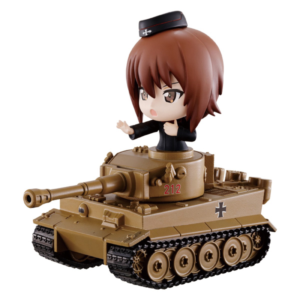 『ガルパン 劇場版』、隊長と戦車がフィギュアセットになって一番くじに登場！