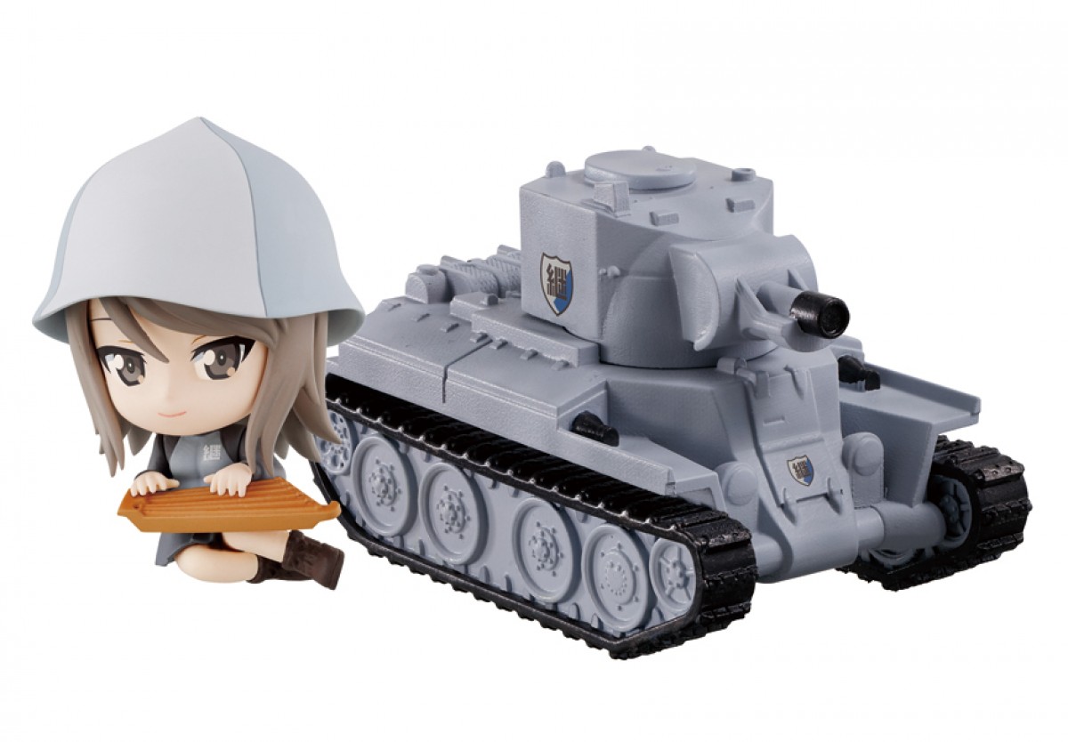 『ガルパン 劇場版』、隊長と戦車がフィギュアセットになって一番くじに登場！