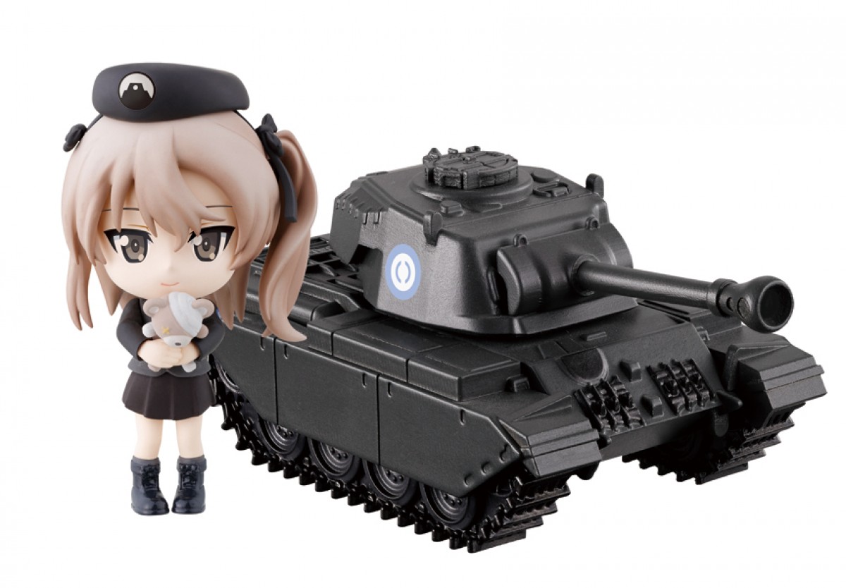 『ガルパン 劇場版』、隊長と戦車がフィギュアセットになって一番くじに登場！