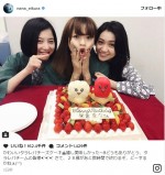 【写真】榮倉奈々、“タラレバ娘”吉高由里子＆大島優子からBDお祝い