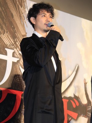 『アサシンクリード』舞台挨拶付きスクリーニングイベントに出席した、斎藤工
