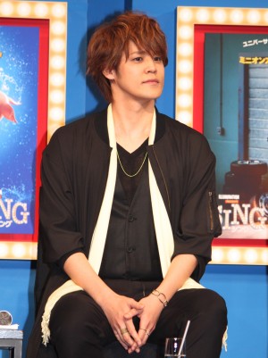 宮野真守、『SING／シング』日本語吹替版完成報告会見に出席