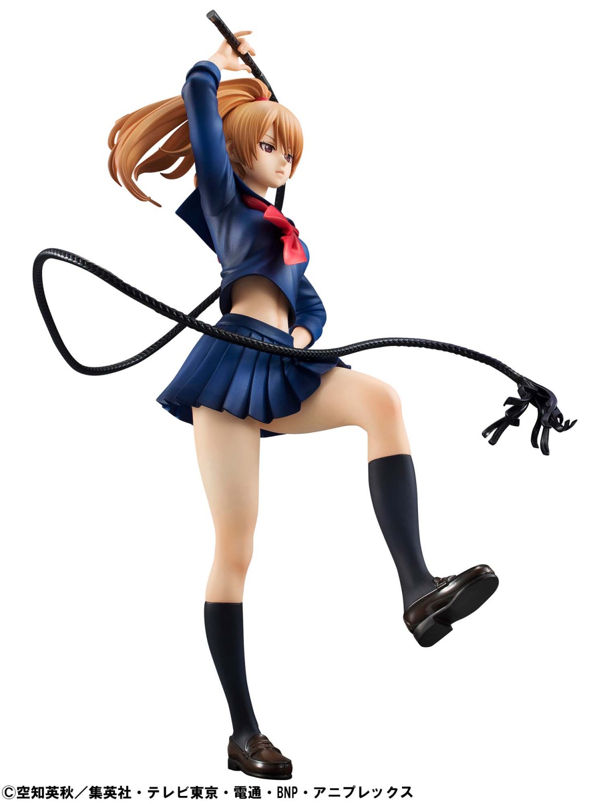 『銀魂』沖田総悟、セーラー服でムチを振り回す“ドS”な女体化フィギュア登場！  