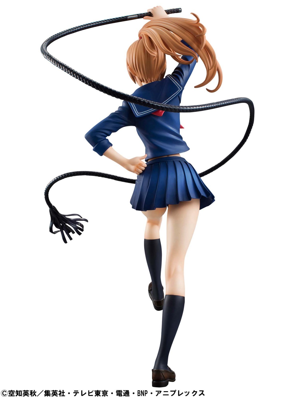 『銀魂』沖田総悟、セーラー服でムチを振り回す“ドS”な女体化フィギュア登場！  
