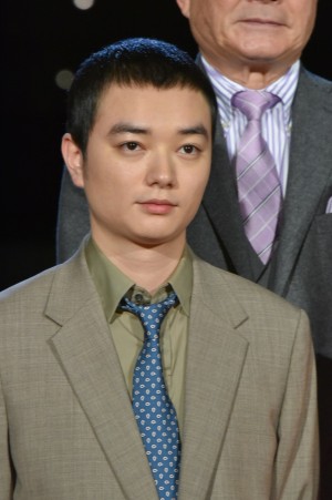 染谷将太、『3月のライオン 前編』完成披露試写会にて