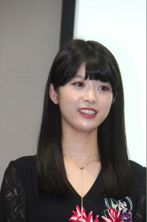 『ファイナルファンタジーXIV 光のお父さん』制作発表記者会見に出席した、馬場ふみか