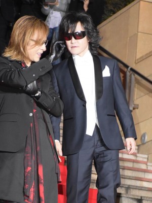 X JAPAN、映画『WE ARE X』完成披露ジャパンプレミアレッドカーペットに登場