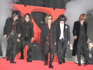 X JAPAN、映画『WE ARE X』完成披露ジャパンプレミアレッドカーペットに登場