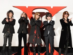 X JAPAN、映画『WE ARE X』完成披露ジャパンプレミア舞台挨拶に登場