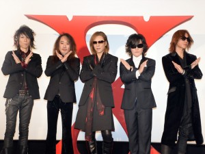 X JAPAN、映画『WE ARE X』完成披露ジャパンプレミア舞台挨拶に登場
