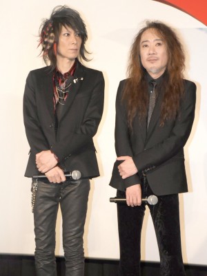 X JAPAN、映画『WE ARE X』完成披露ジャパンプレミア舞台挨拶に登場