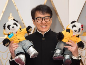 ジャッキー・チェン、第89回アカデミー賞レッドカーペットにて