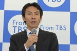 4月期番組改編説明会に出席した菊野浩樹編成部長