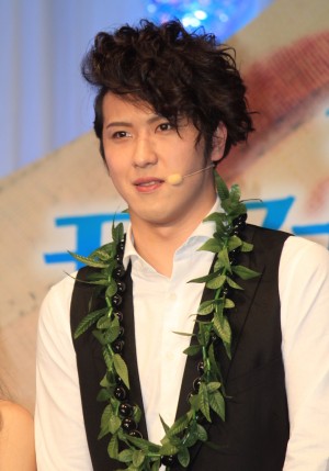 『モアナと伝説の海』日本版声優の尾上松也が歌とダンスを生披露！