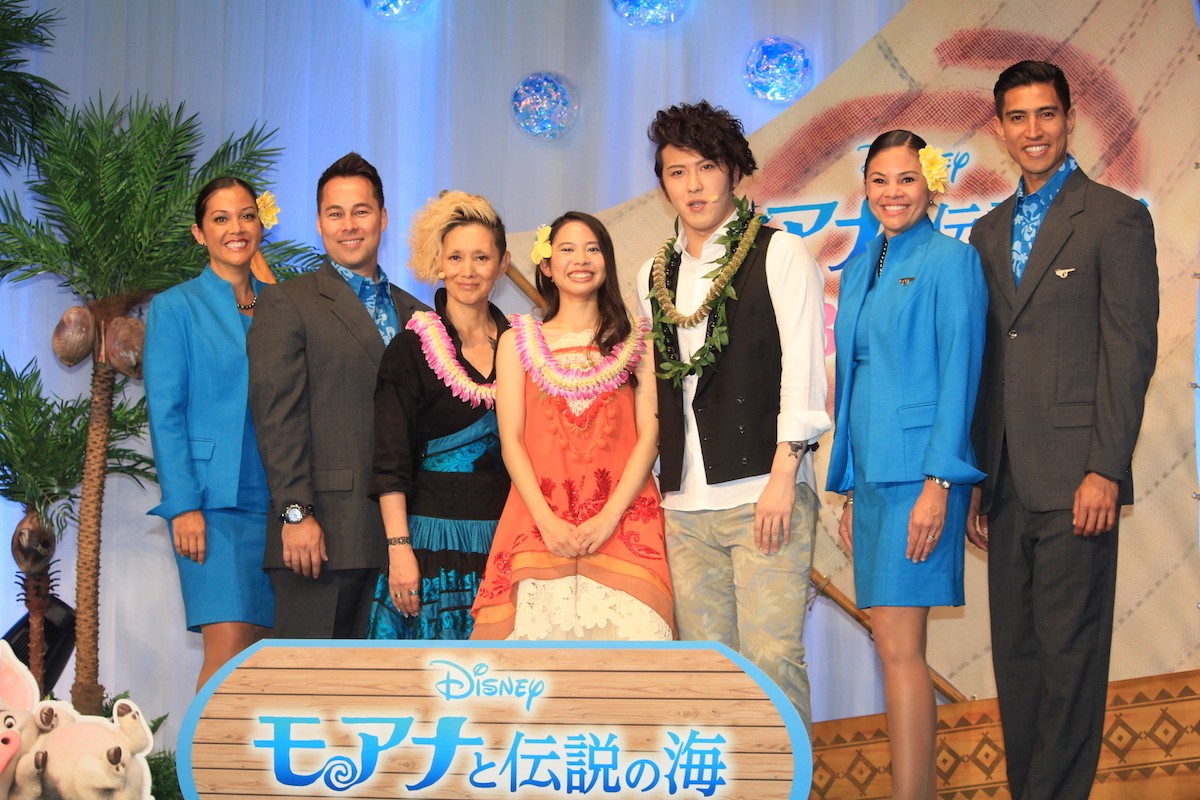 夏木マリ、『モアナ』イベントでまさかの歌い直し「すっかり忘れちゃって…」