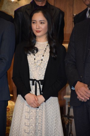 『そして誰もいなくなった』制作発表記者会見に出席した、仲間由紀恵