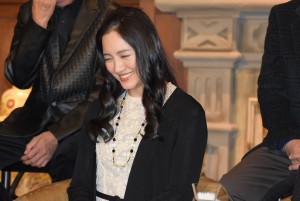 『そして誰もいなくなった』制作発表記者会見に出席した、仲間由紀恵