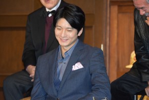 『そして誰もいなくなった』制作発表記者会見に出席した、向井理