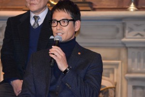 『そして誰もいなくなった』制作発表記者会見に出席した、沢村一樹